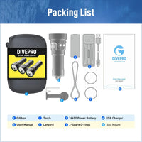 DivePro M27 Underwater Video Light