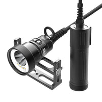 DivePro M6500B Canister Light (Back Mount Cable) 6500 Lumens