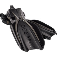 Oceanic Manta Ray Open Heel Fins with Spring Straps